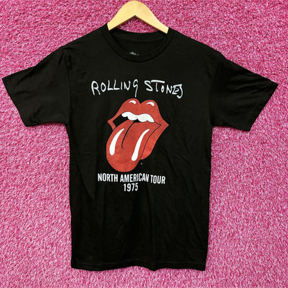 The Rolling Stones North American Tout 1975 Rock tee size small