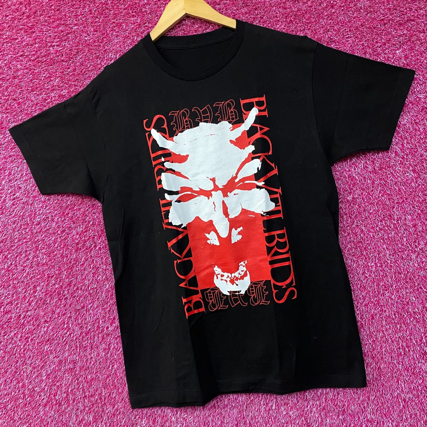 Black Veil Brides Self-Titles Album Devil Rock Band T-Shirt Large