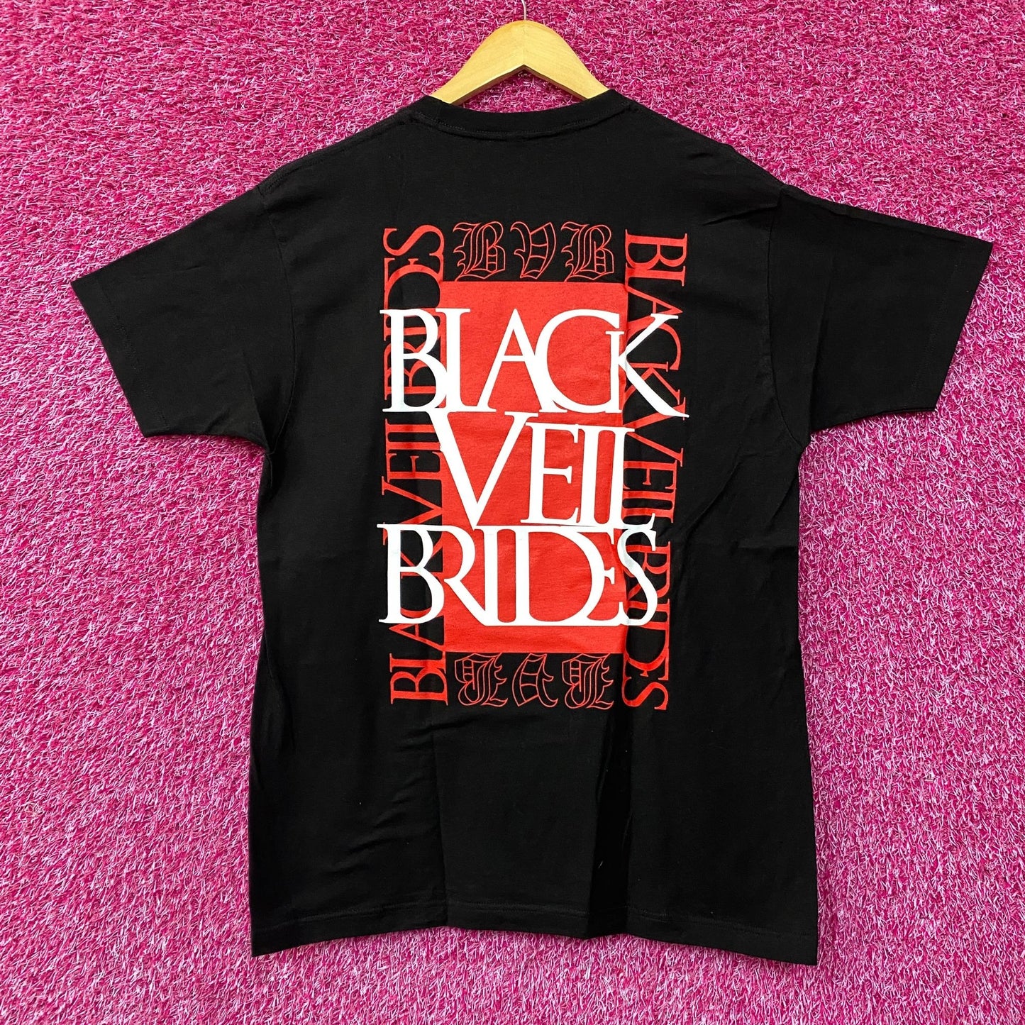 Black Veil Brides Self-Titles Album Devil Rock Band T-Shirt Large