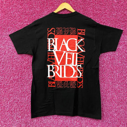 Black Veil Brides Self-Titles Album Devil Rock Band T-Shirt Large