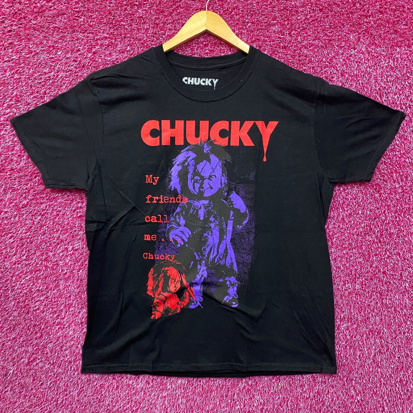 Chucky My Friends Call Me Chucky T-Shirt XL