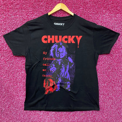 Chucky My Friends Call Me Chucky T-Shirt XL