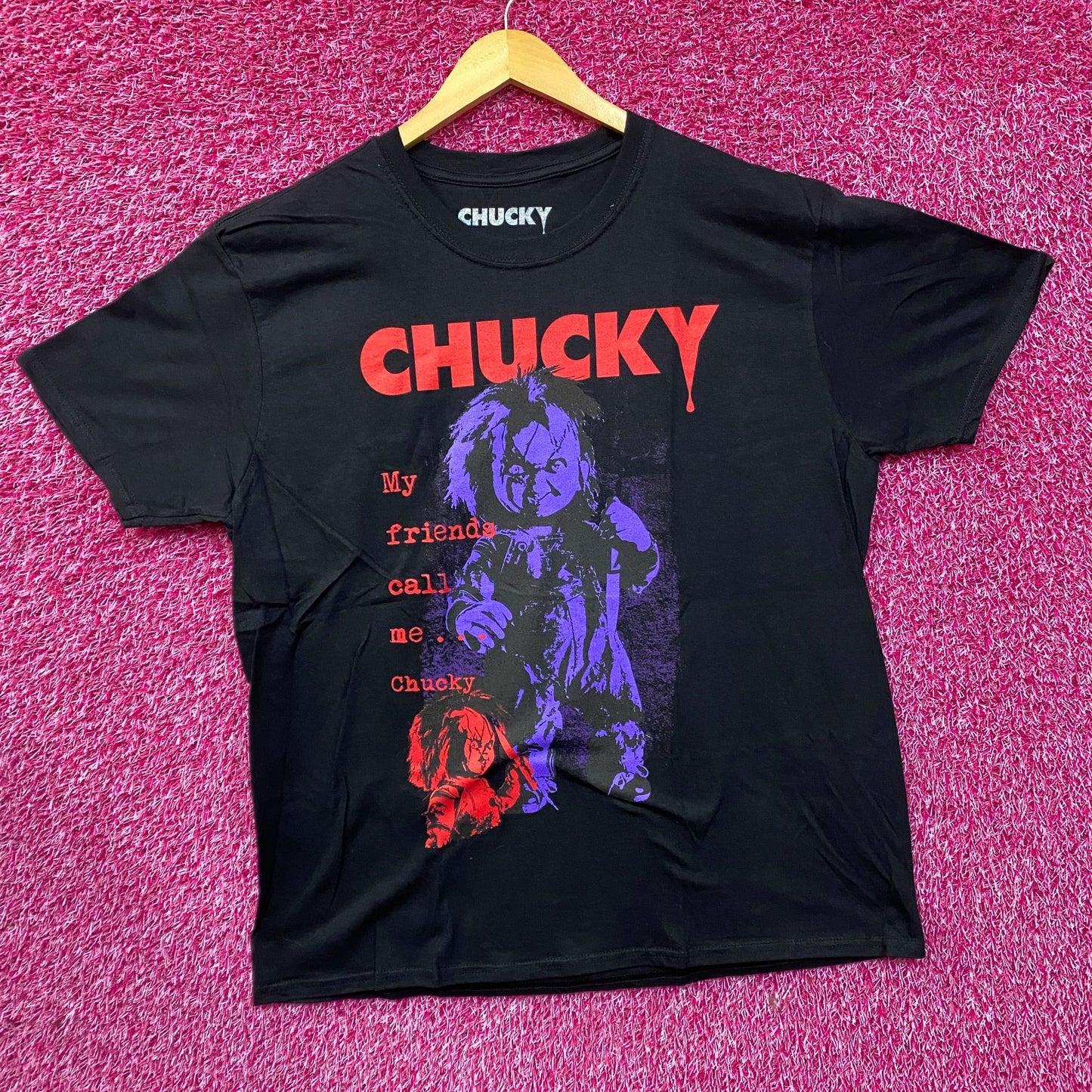 Chucky My Friends Call Me Chucky T-Shirt XL