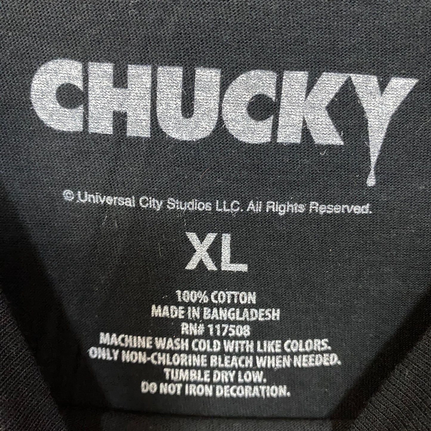 Chucky My Friends Call Me Chucky T-Shirt XL