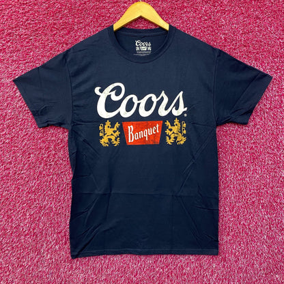 Coors Banquet Logo Coors Promo T-Shirt Medium