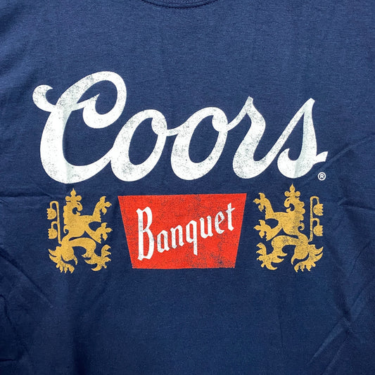 Coors Banquet Logo Coors Promo T-Shirt Medium