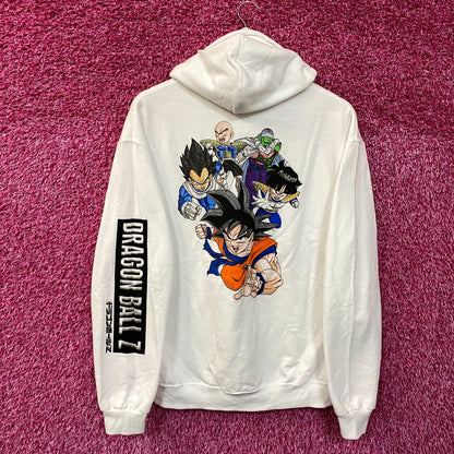 Dragon Ball Z Goku & Z Fighters Frieza Arc Anime Hoodie M