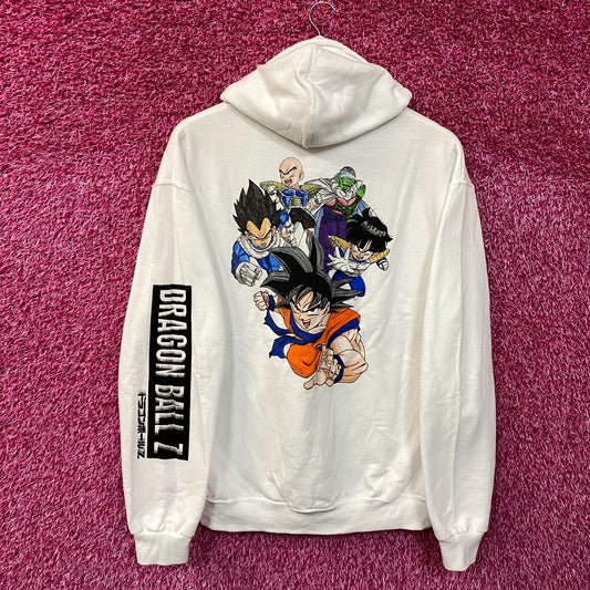 Dragon Ball Z Goku & Z Fighters Frieza Arc Anime Hoodie M
