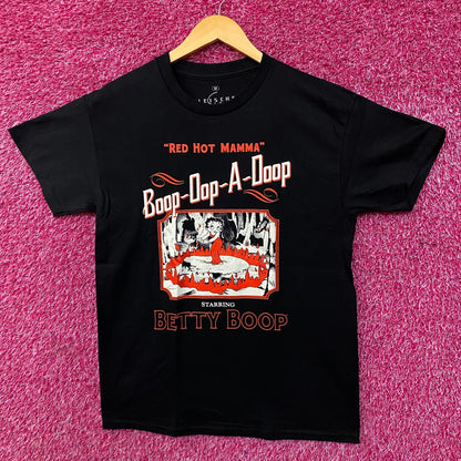 Betty Boop "Red Hot Mamma" Graphic T-Shirt Medium