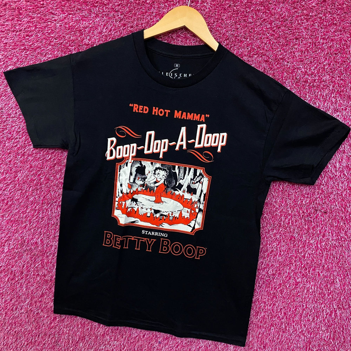 Betty Boop "Red Hot Mamma" Graphic T-Shirt Medium