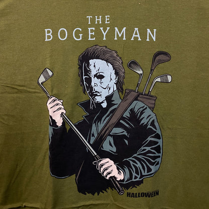 "The Bogeyman" Michael Myers Golf Halloween T-Shirt 2XL