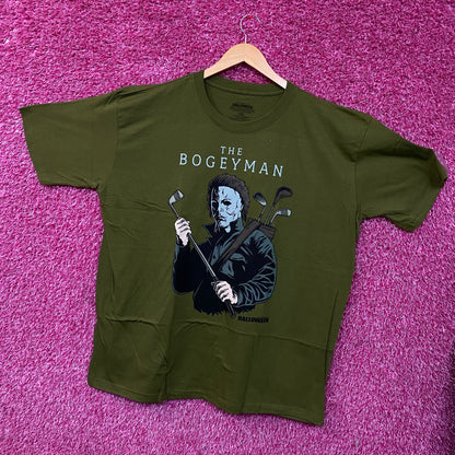 "The Bogeyman" Michael Myers Golf Halloween T-Shirt 2XL