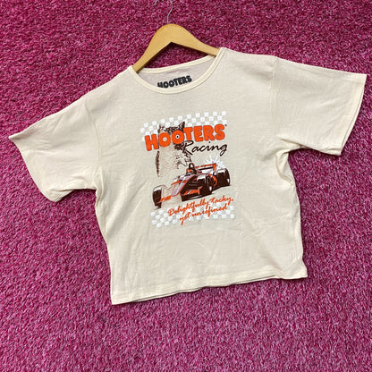 Hooters Racing Delightfully Tacky Yet Unrefined Crop Top 3XL