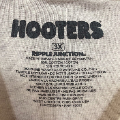 Hooters Racing Delightfully Tacky Yet Unrefined Crop Top 3XL