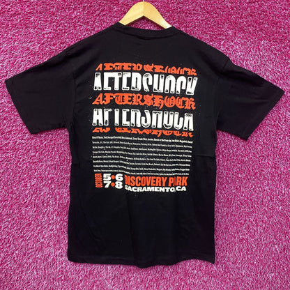 Afterhours Sacramentu Aftershock Festival Sacramento Black T-Shirt Large