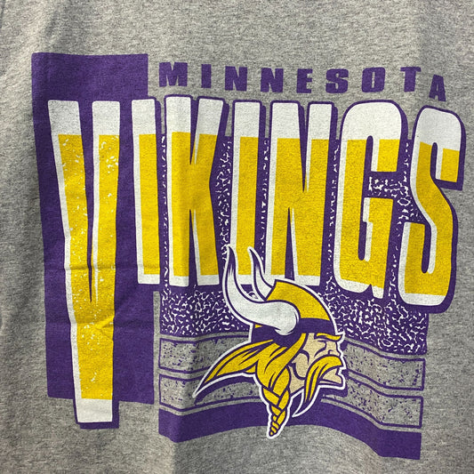 Junk Food NFL Minnesota Vikings Logo Complete T-Shirt Medium