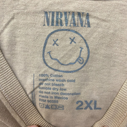 Nirvana Band Portrait Graphic T-Shirt XXL