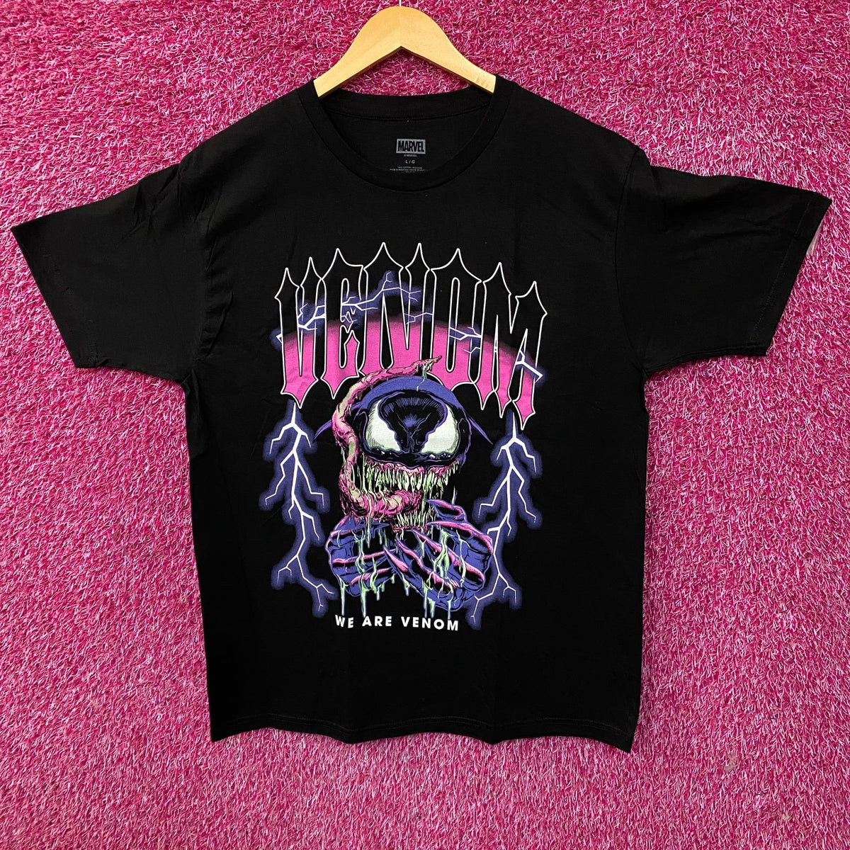 Marvel Venom Anti-Hero Symbiote We Are Venom Razor Teeth T-Shirt Large