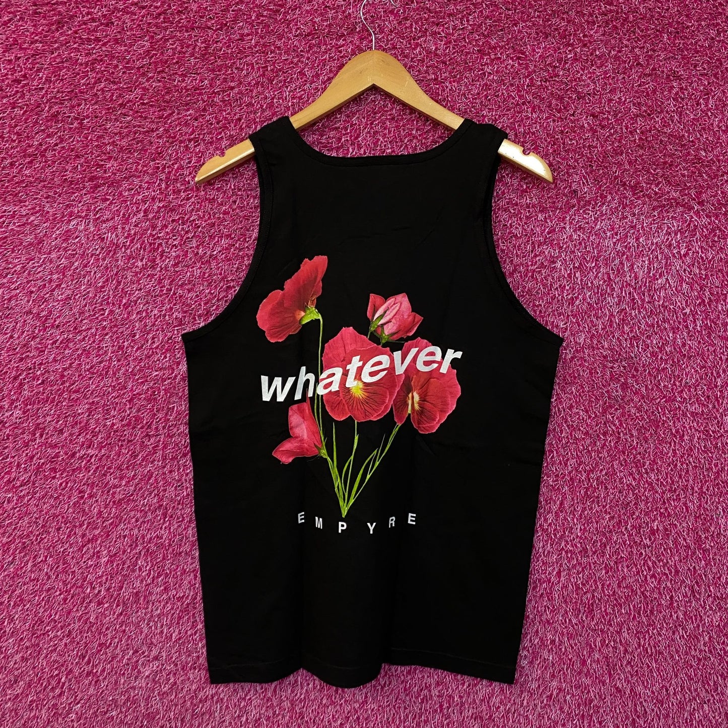 Empyre Poppy flower Whatever Tank Top size medium
