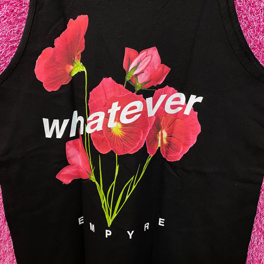 Empyre Poppy flower Whatever Tank Top size medium