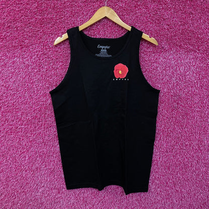 Empyre Poppy flower Whatever Tank Top size medium