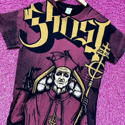 Ghost Cardinal Copia Prequelle Large Front Heavy Metal Tee S