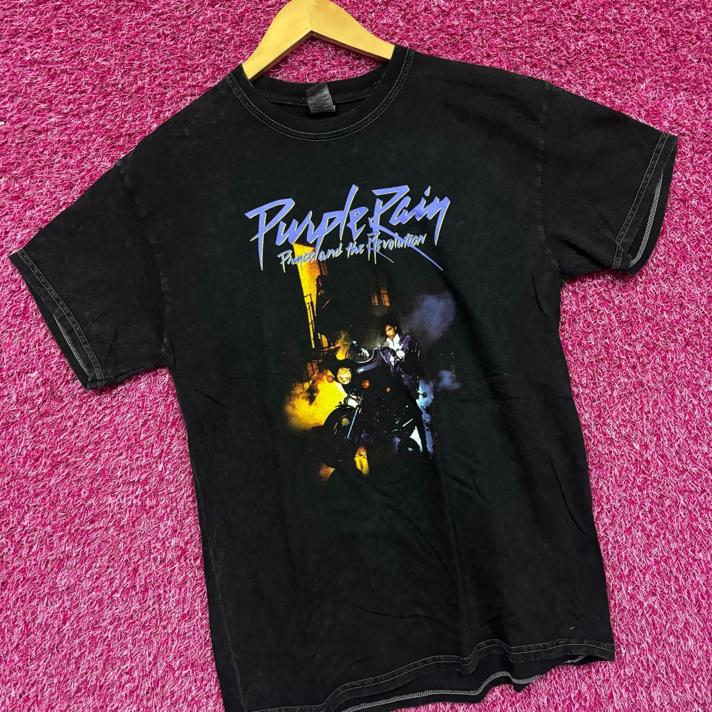 Purple Rain Album Art Prince the Revolution Funk Rock Tee M