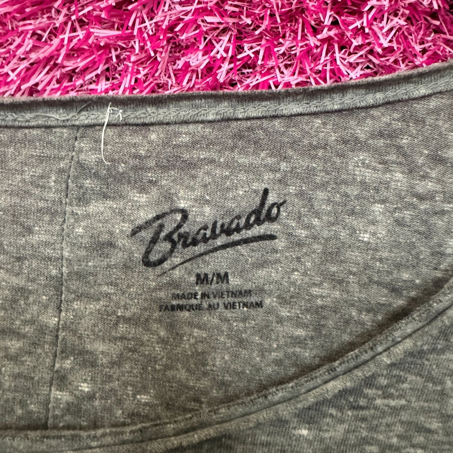 The Rolling Stones Hot Lips Rock Long Sleeve Scoopneck Top M