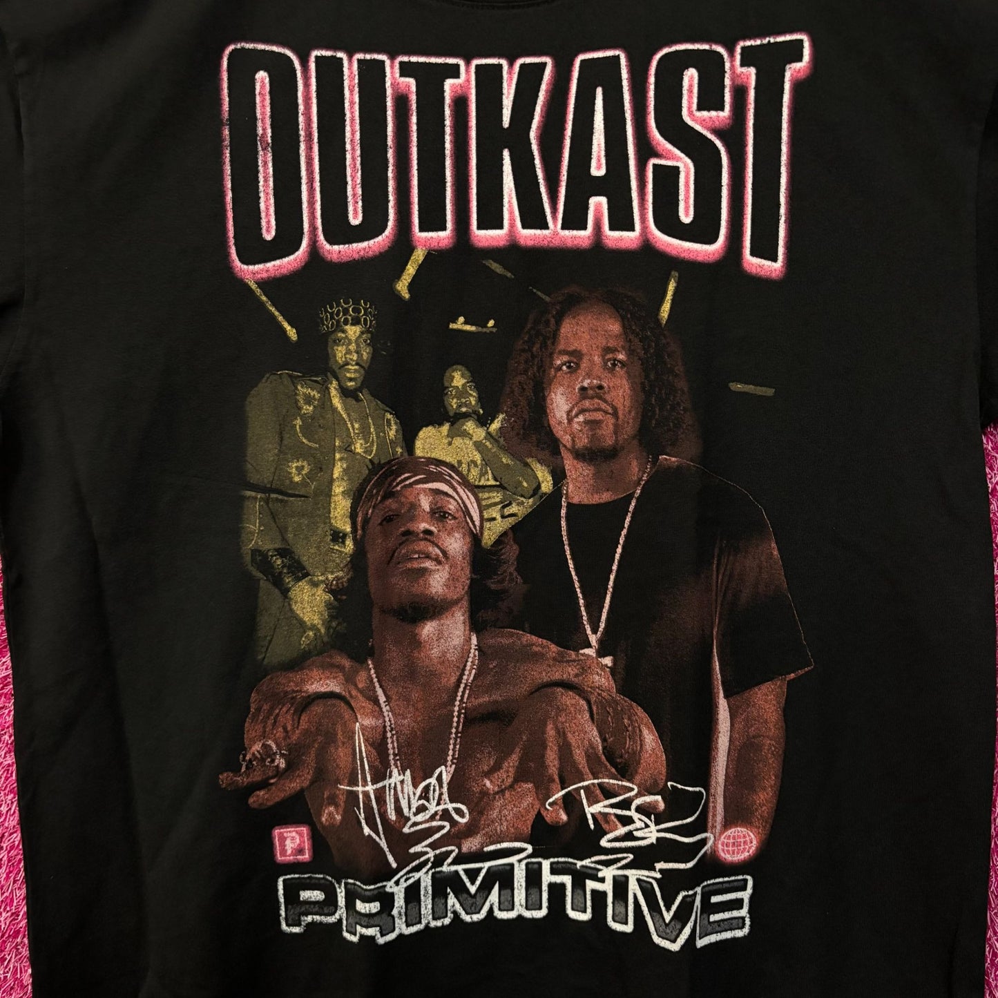 Primitive x Outkast Headline Oversized T-Shirt 2XL
