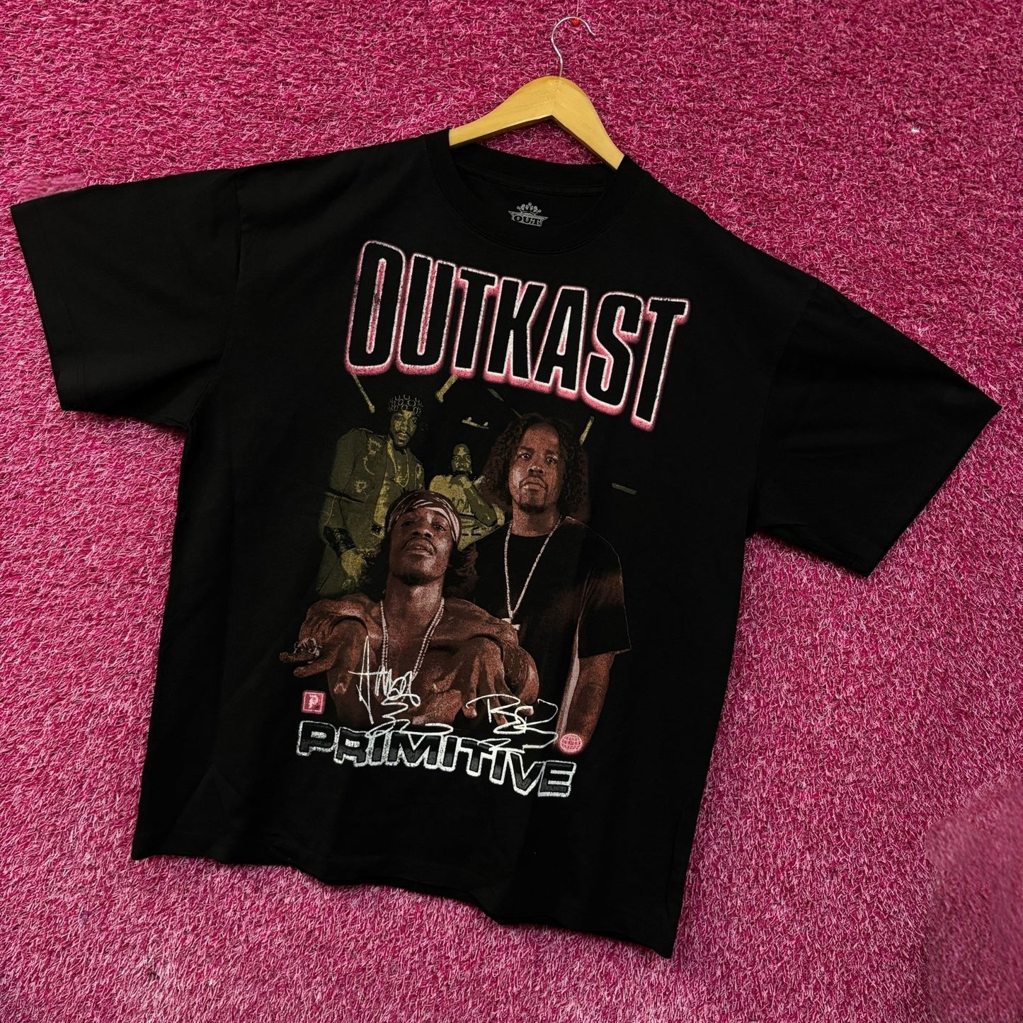 Primitive x Outkast Headline Oversized T-Shirt 2XL