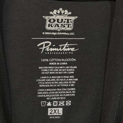 Primitive x Outkast Headline Oversized T-Shirt 2XL
