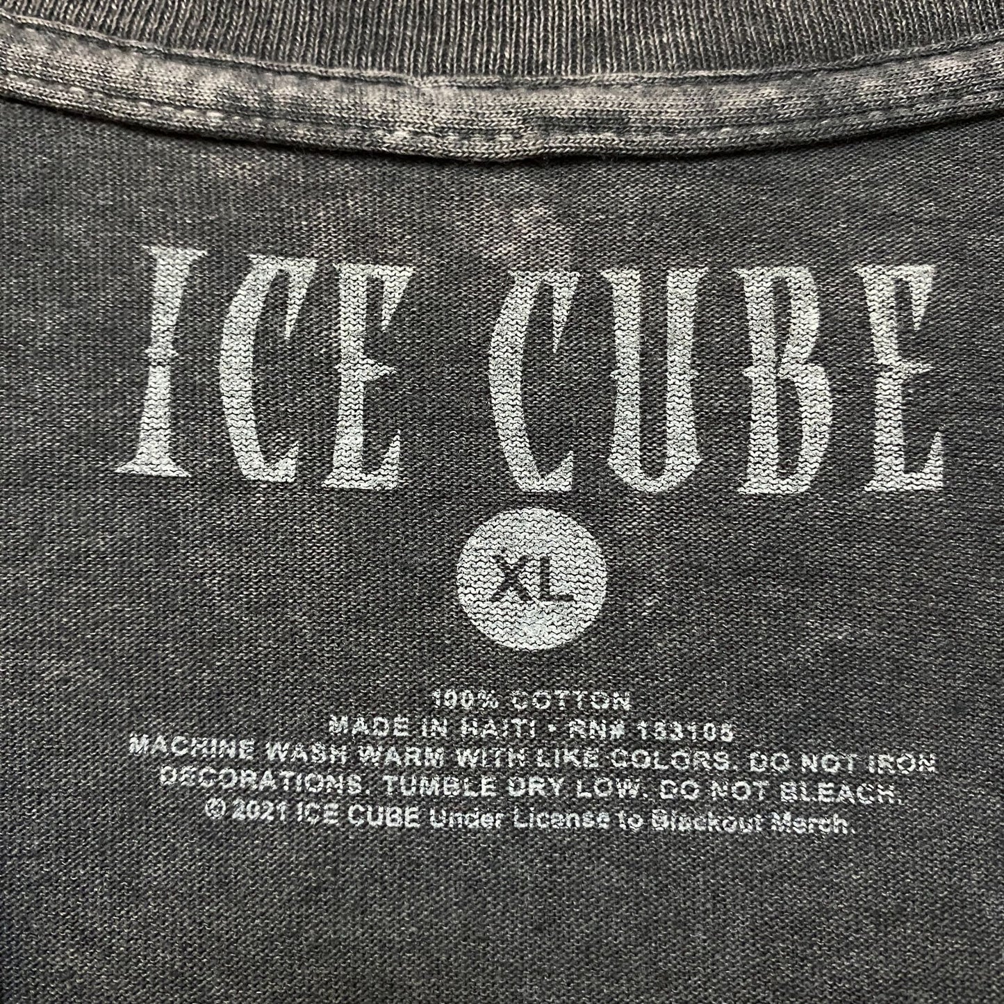Ice Cube It Was a Good Day Dueces West Coast Hip Hop Tee XL