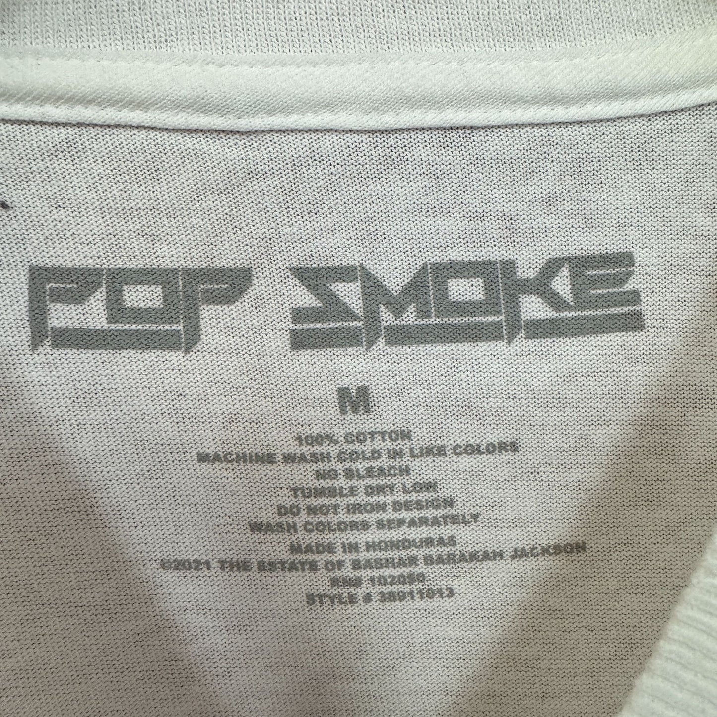 Pop Smoke Watercolor Poster King of New York Hip Hop Tee M