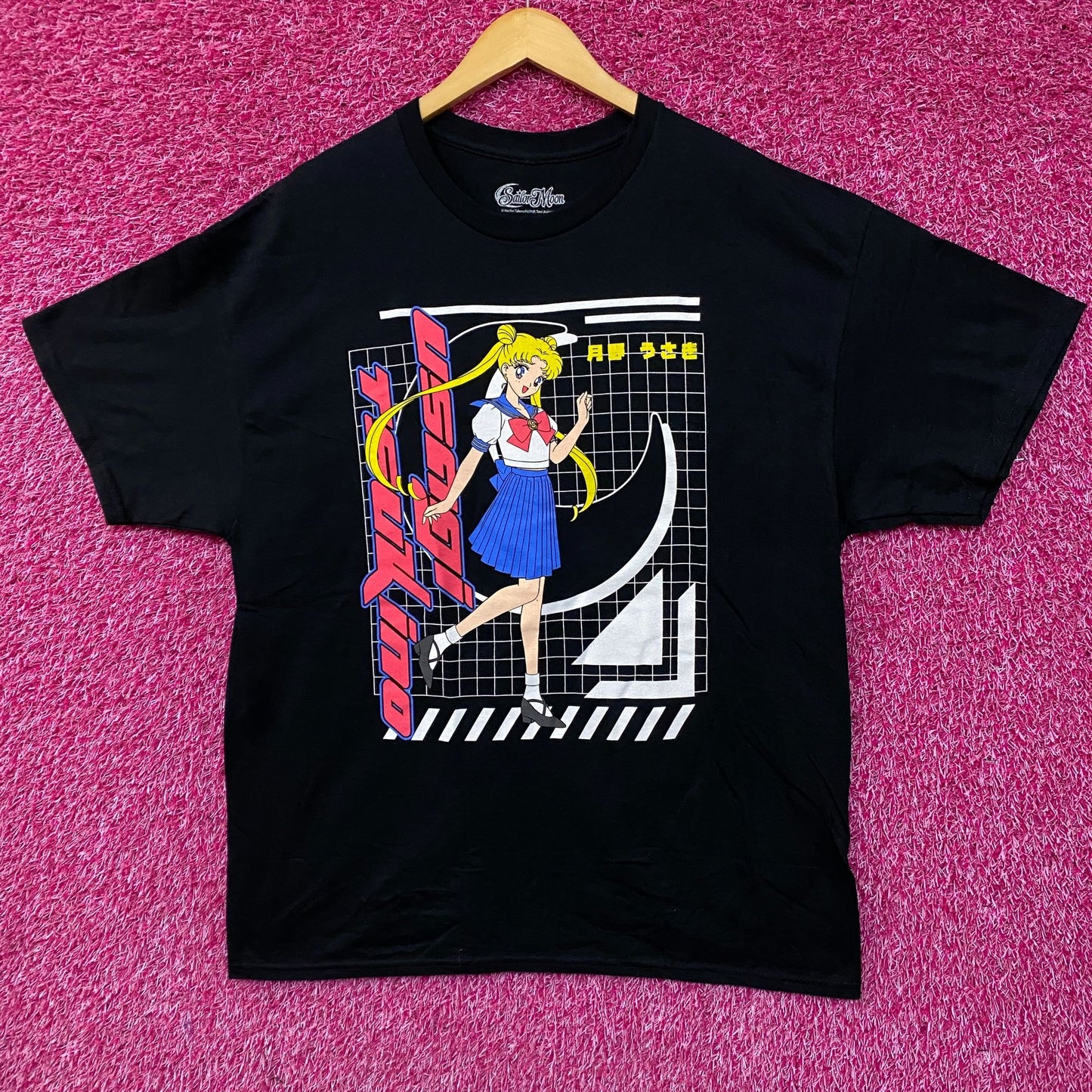 Sailor Moon Usagi Tsukino Double-Sided Anime T-Shirt XL
