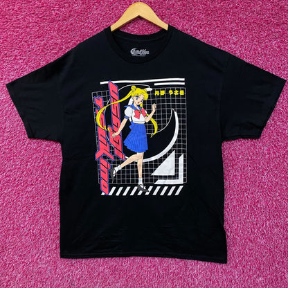 Sailor Moon Usagi Tsukino Double-Sided Anime T-Shirt XL