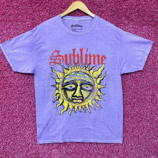 Sublime 40 oz to Freedom Sun Logo T Shirt Medium