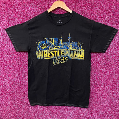 WWE WrestleMania 42 "Vegas" Graphic T-Shirt Medium