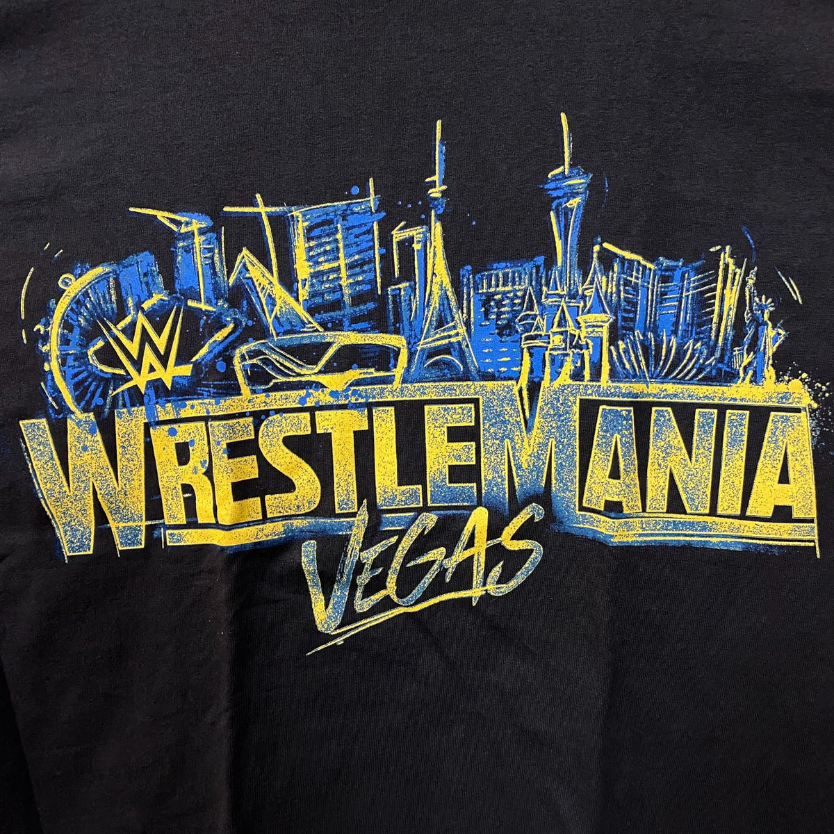WWE WrestleMania 42 "Vegas" Graphic T-Shirt Medium