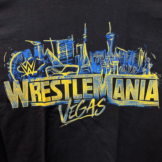 WWE WrestleMania 42 "Vegas" Graphic T-Shirt Medium