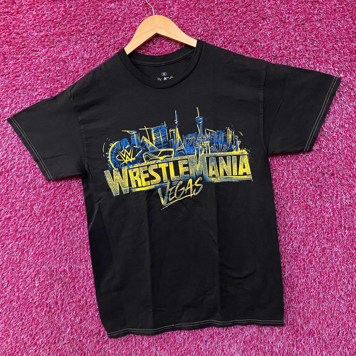 WWE WrestleMania 42 "Vegas" Graphic T-Shirt Medium