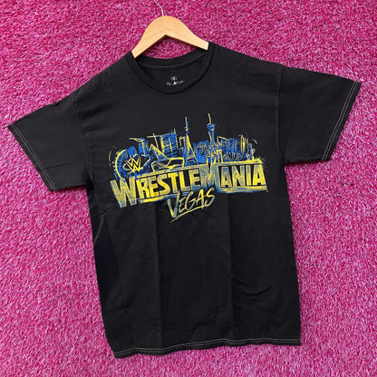 WWE WrestleMania 42 "Vegas" Graphic T-Shirt Medium