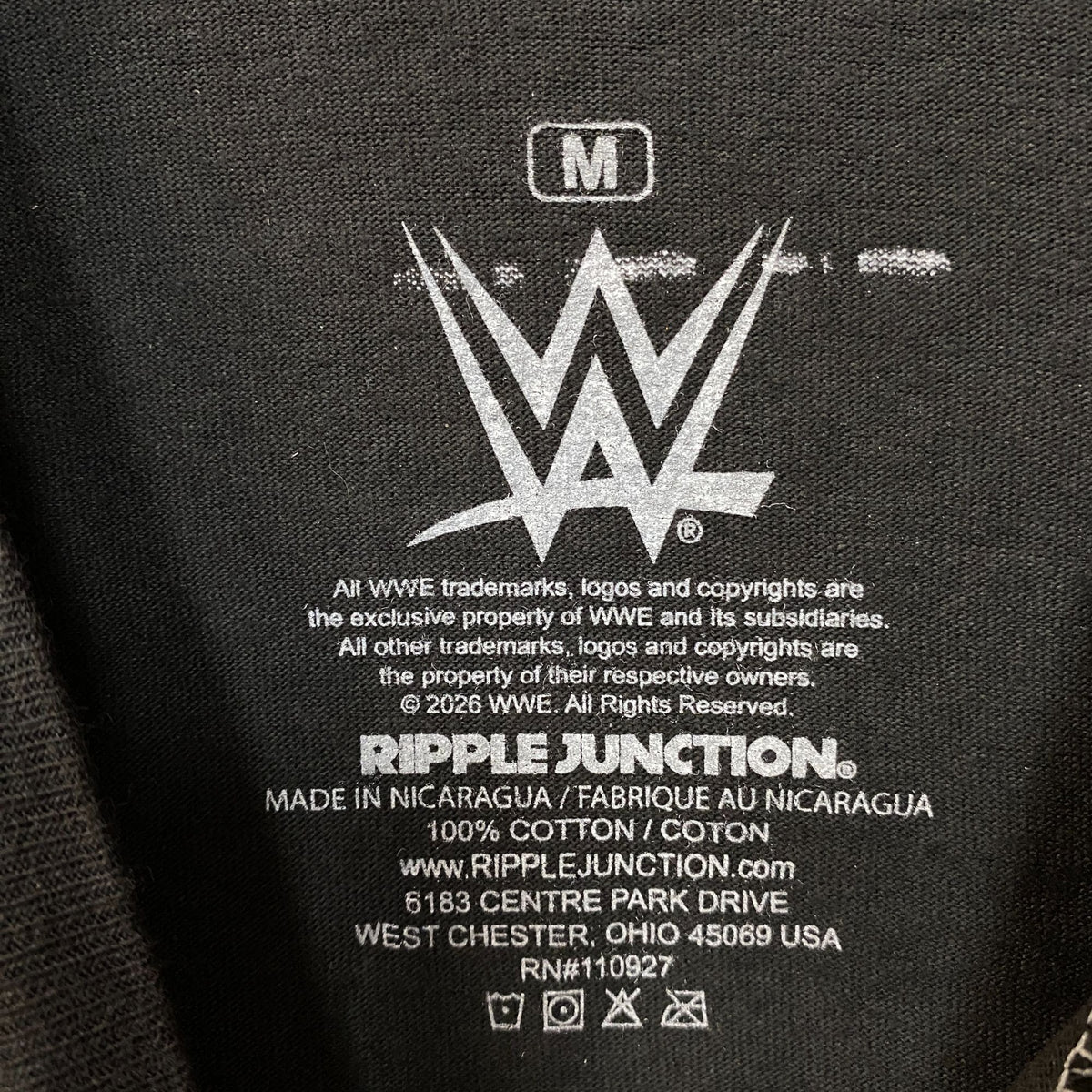 WWE WrestleMania 42 "Vegas" Graphic T-Shirt Medium