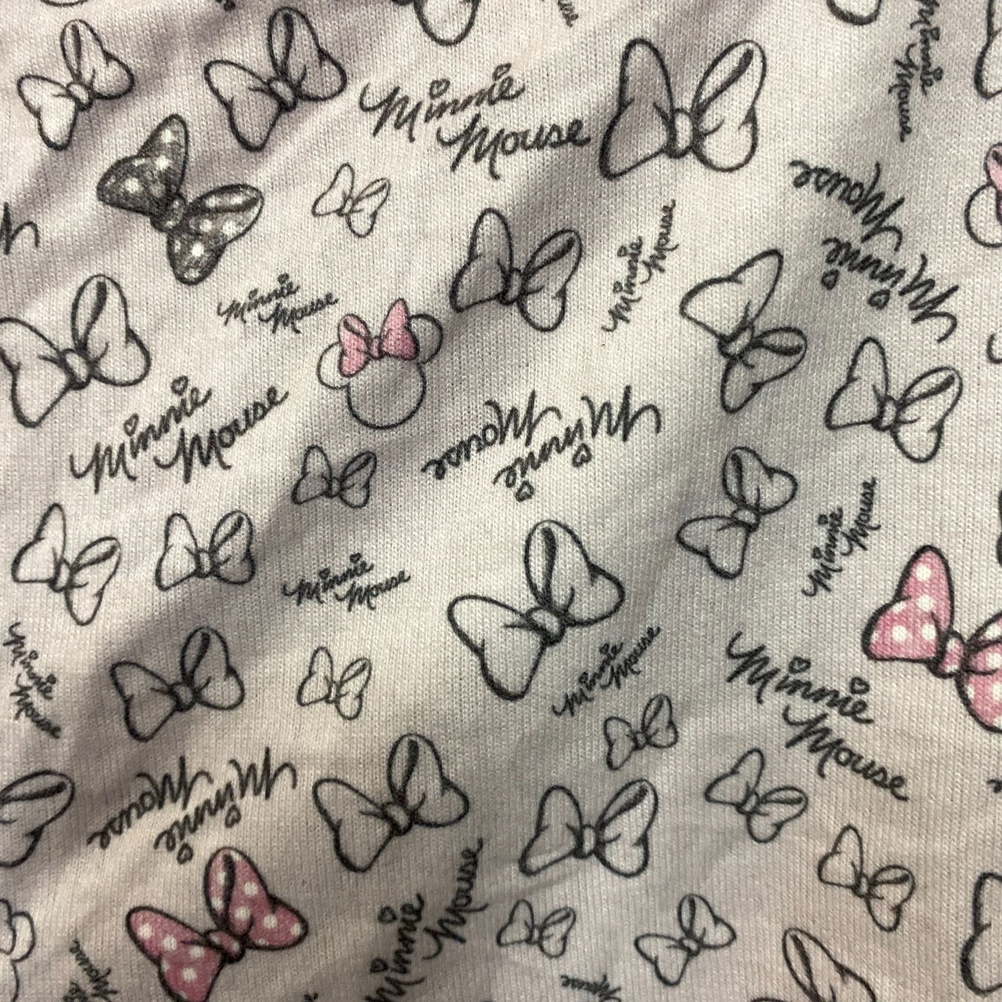 Disney Minnie Mouse Pattern Pajama Shorts XXL