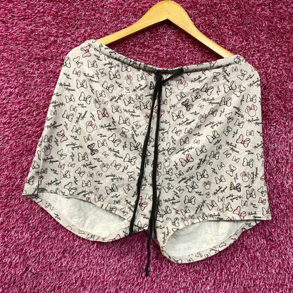Disney Minnie Mouse Pattern Pajama Shorts XXL