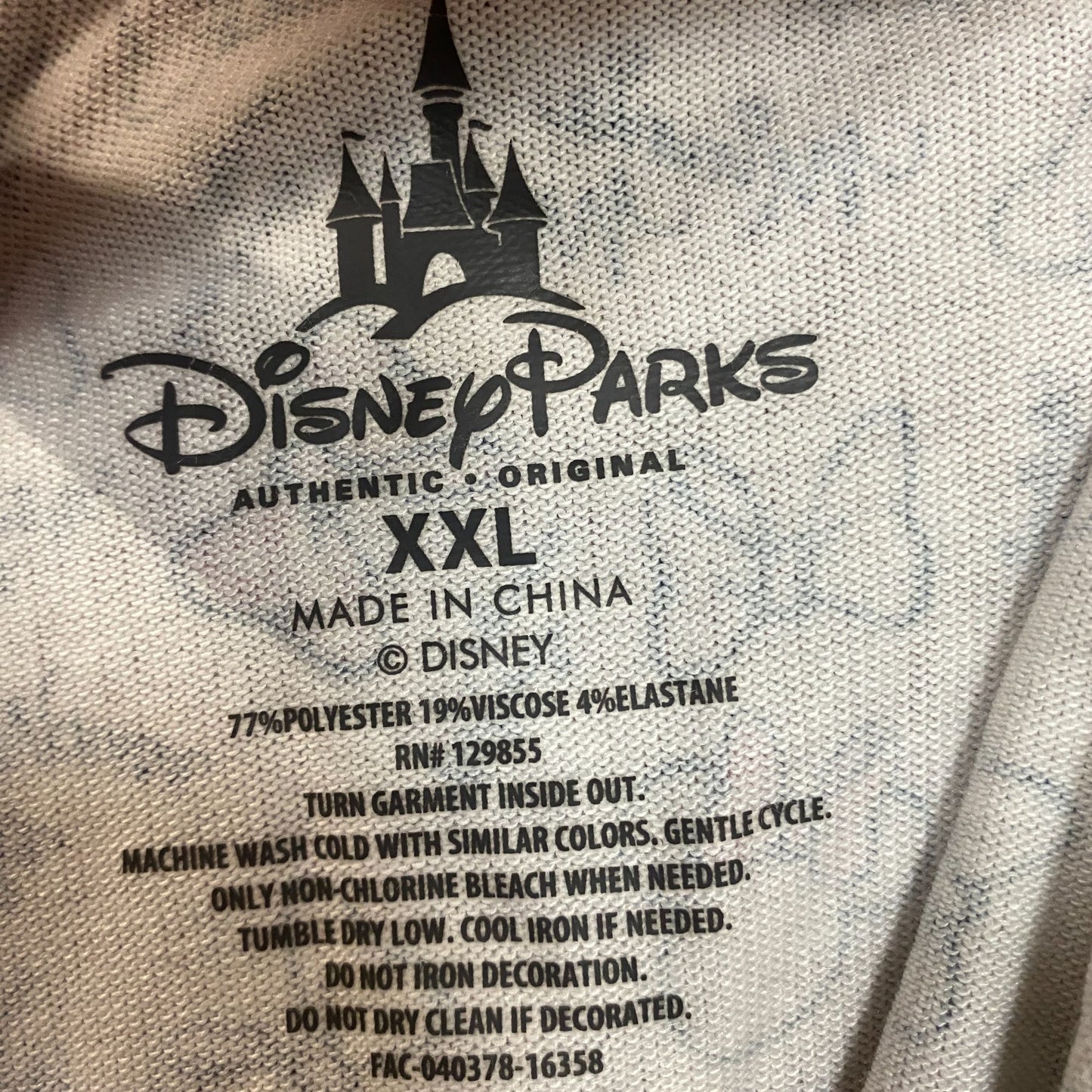 Disney Minnie Mouse Pattern Pajama Shorts XXL