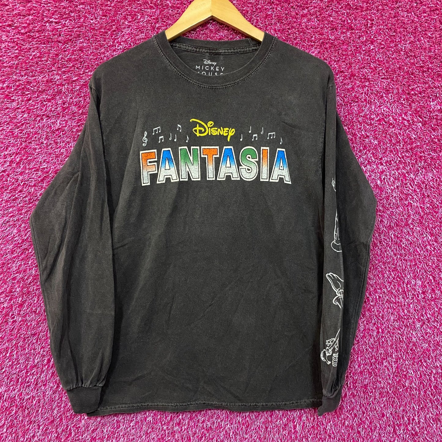 Disney Fantasia Animated Movie Long Sleeve T-Shirt Small