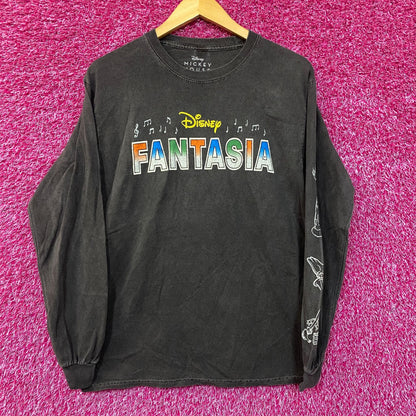 Disney Fantasia Animated Movie Long Sleeve T-Shirt Small