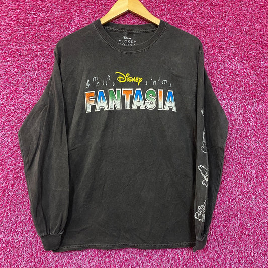 Disney Fantasia Animated Movie Long Sleeve T-Shirt Small