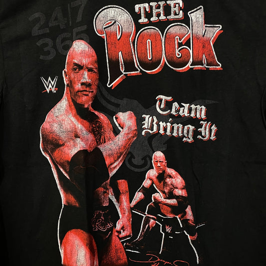 WWE Dwayne The Rock Johnson Tram Bring It T-Shirt XL