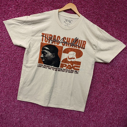 Tupac Never Change Heavyweight Graphic T-Shirt XL